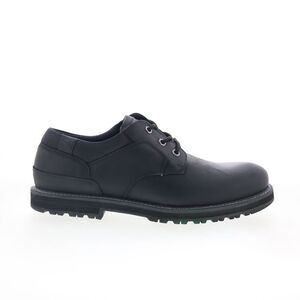 Dunham Mens Byrne Plain Toe Oxford Black Shoes (NWT)